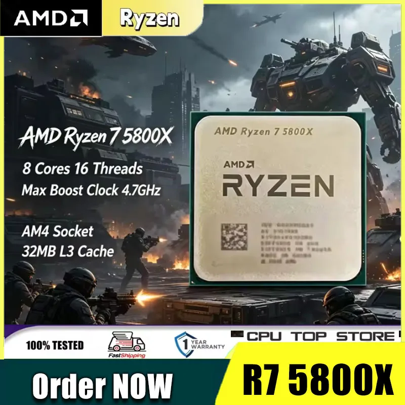Amd Cpu Ryzen 7 - AMD Ryzen 7 5800X トレイCPU |
