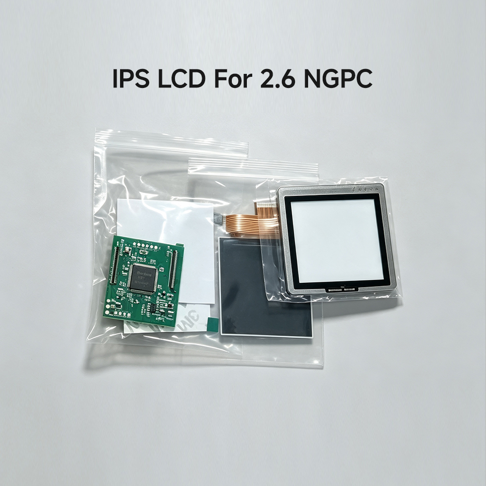 Gaming Accessories You Need - 新しい2.6インチオリジナルサイズ高輝度IPS液晶画面、ネオジオポケットカラーNGPC用、シェルを切る必要なし、ゲーム用