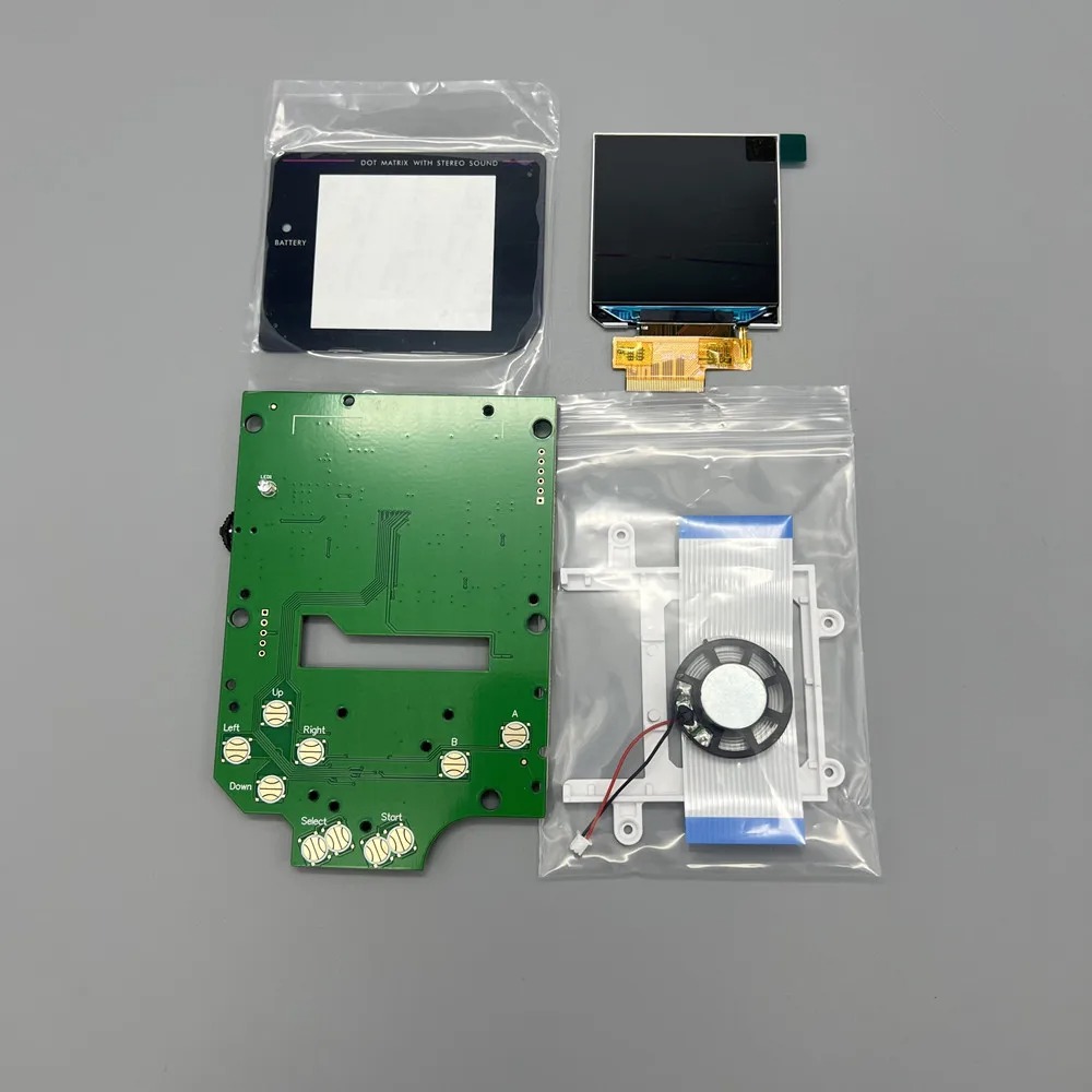 Gaming Accessories You Need - 2.45インチGB DMG LCDスクリーンキット ゲームボーイ用IPSオリジナルサイズ高輝度スクリーン GB DMG