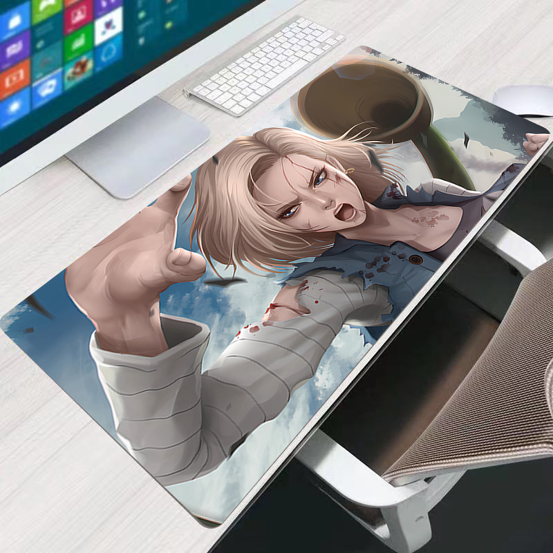 Gaming Accessories For Android - かわいいマウスパッド DBZ ドラゴンボール Android 18 アニメ