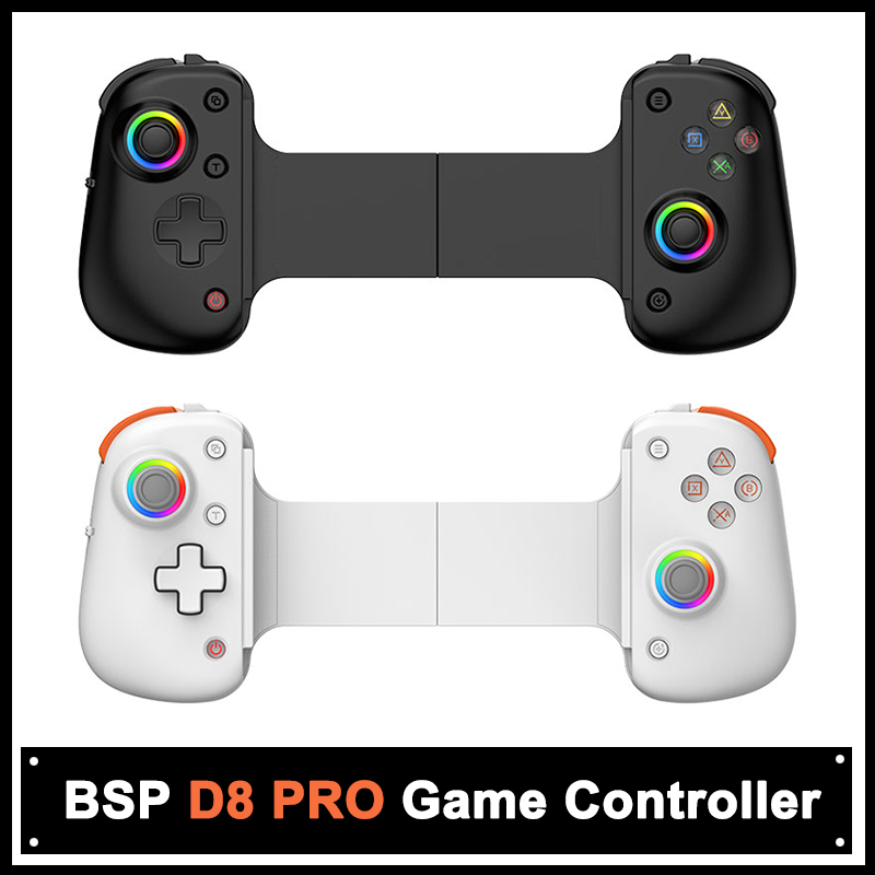 Gaming Accessories For Android - BSP D8 PRO RGBタブレットコントローラー ワイヤレスハンドル Switchゲーム用