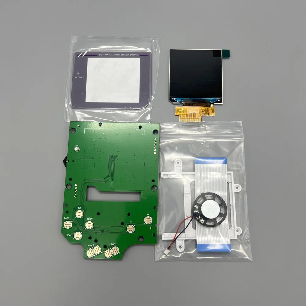 Gaming Accessories You Need - 2.45インチGB DMG LCDスクリーンキット ゲームボーイ用IPSオリジナルサイズ高輝度スクリーン GB DMG