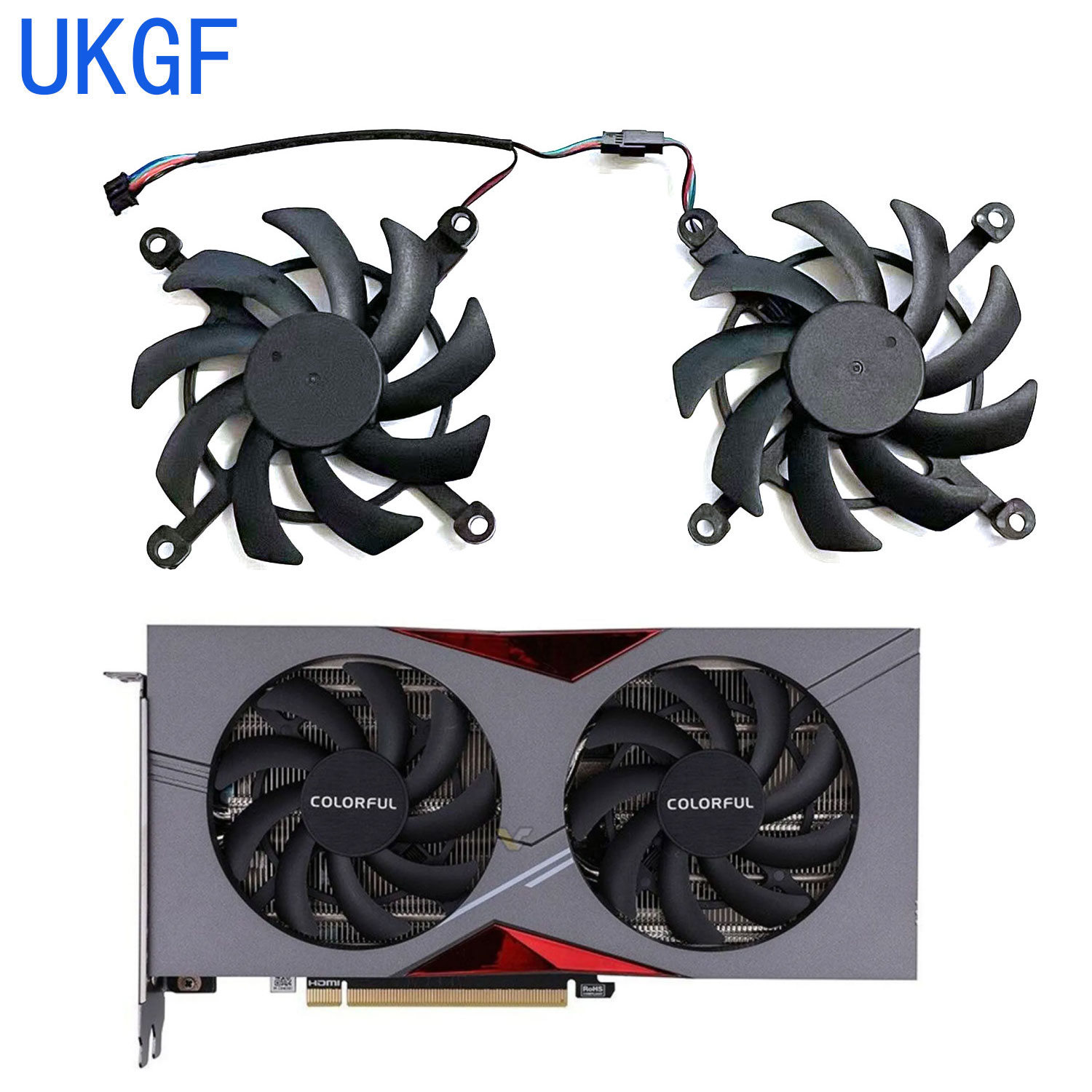 Nvidia Vga Rtx 4060 - カラフルなGeForce RTX4060 4060ti BattleAx Duo OCグラフィックカード交換用ファン85MM