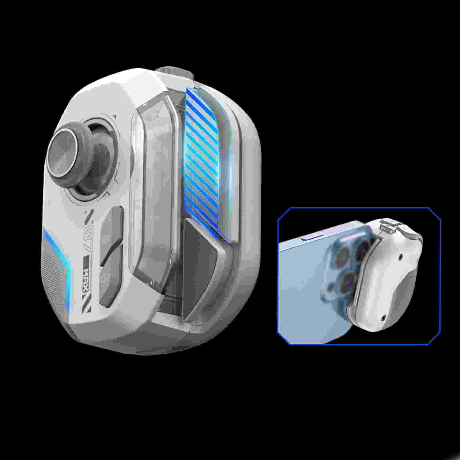 MB07モバイルフォンゲーム用ジョイスティック、RGBカスタ - Gaming Accessories For Android のレビューと価格