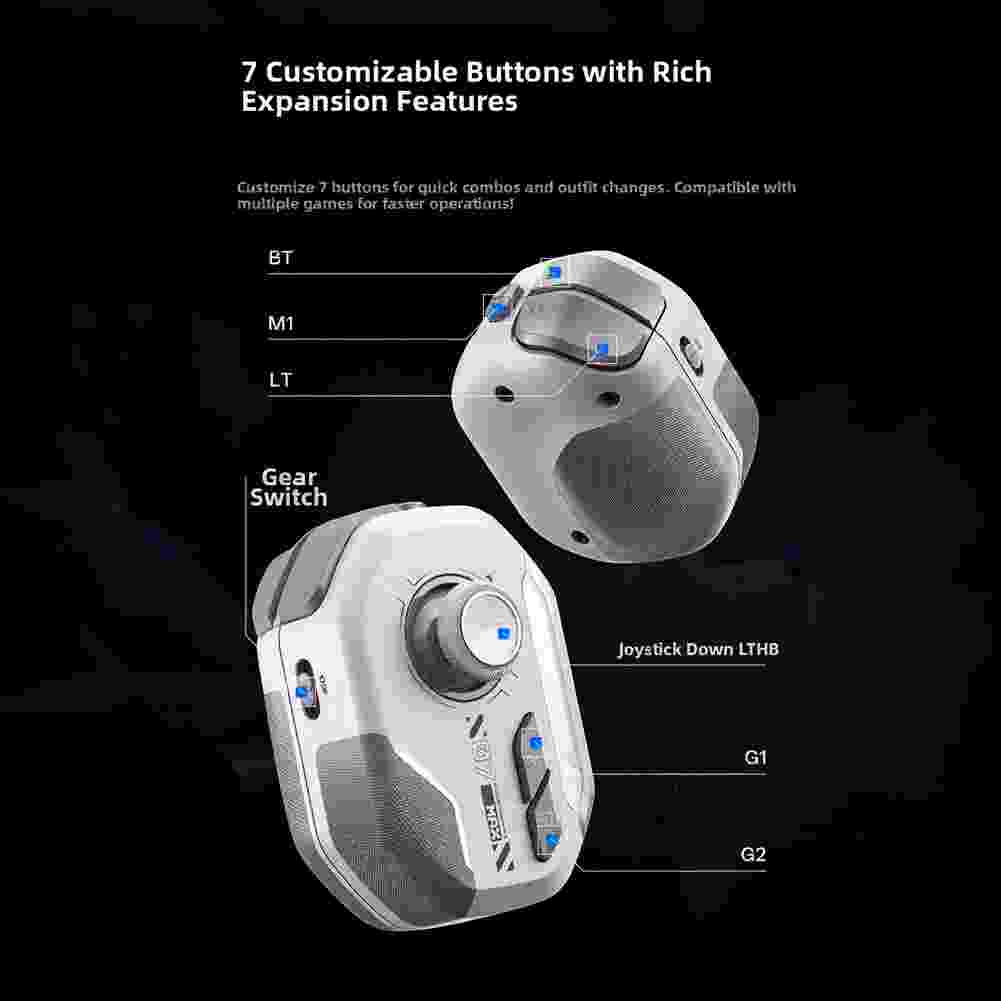 MB07モバイルフォンゲーム用ジョイスティック、RGBカスタ - Gaming Accessories For Android のレビューと価格