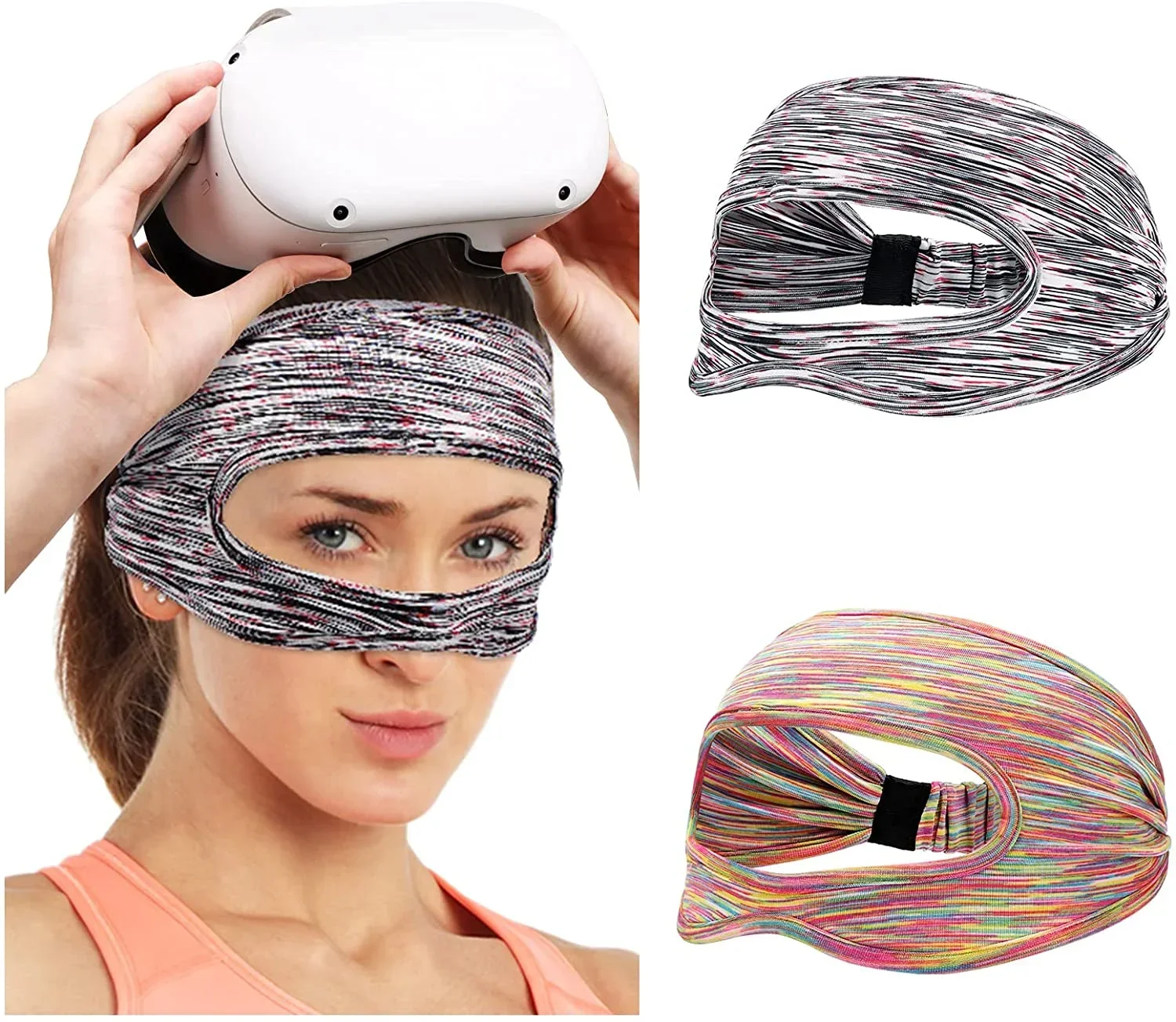 アイマスクメタオキュラスクエスト 2 汗止めバンド VR メ - Gaming Headphone Accessories のレビューと価格