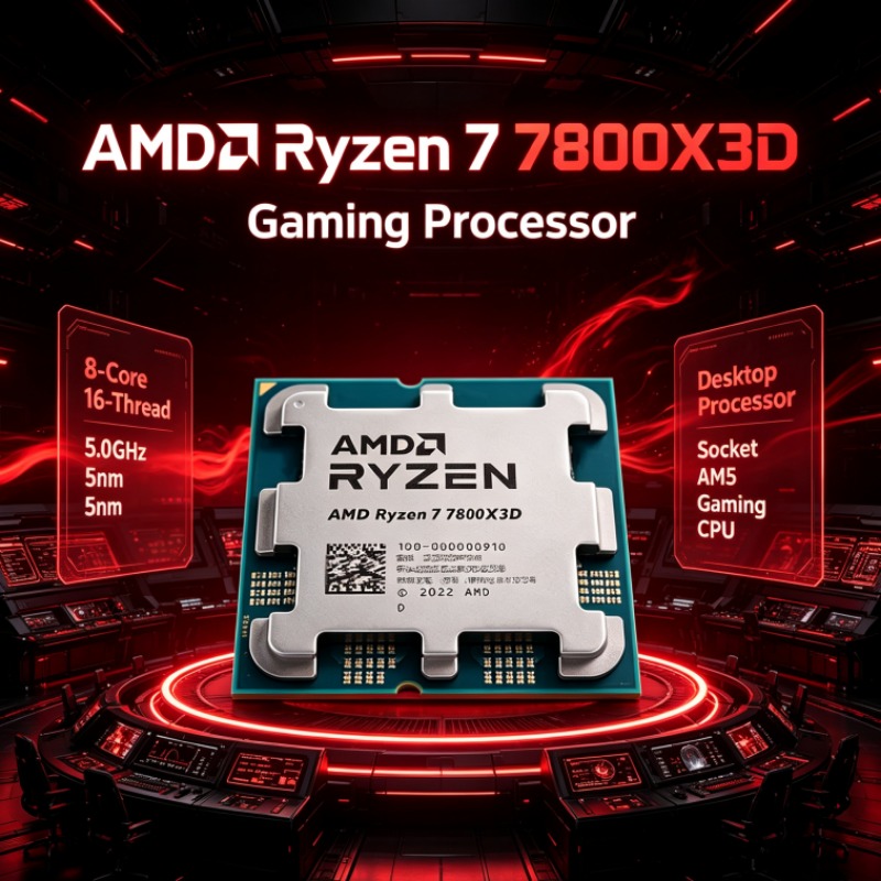 AMD Ryzen 7 R7 7800X3D CPU 96M - Amd Cpu Ryzen 7 のレビューと価格