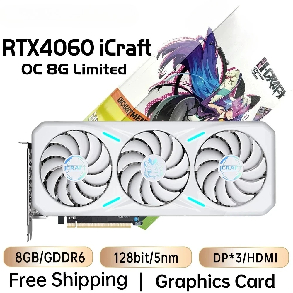 ゲーミングビデオカード デスクトップコンピューターコンポーネ - Nvidia Vga Rtx 4060 のレビューと価格