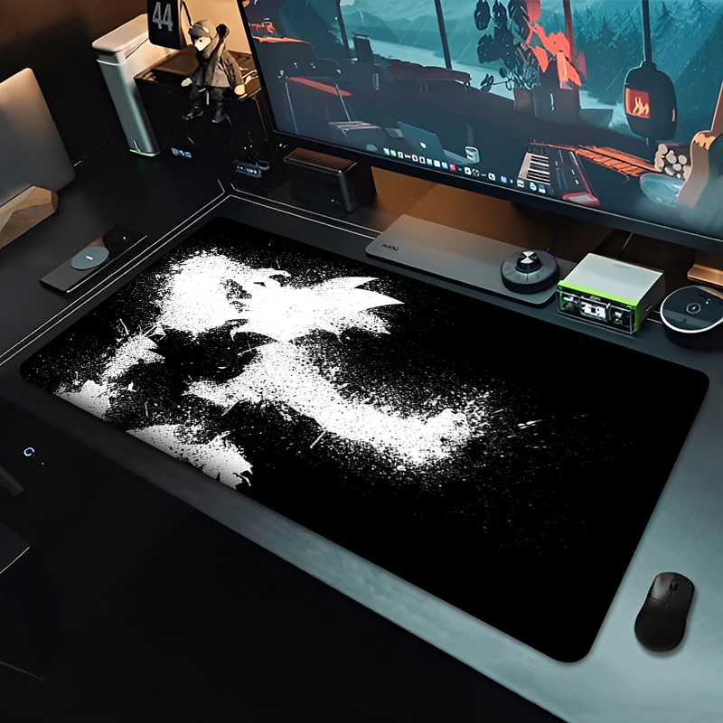 DBZ ブラックアニメマウスパッドドラゴンボール大型 PC  - Gaming Accessories For Gaming Room のレビューと価格