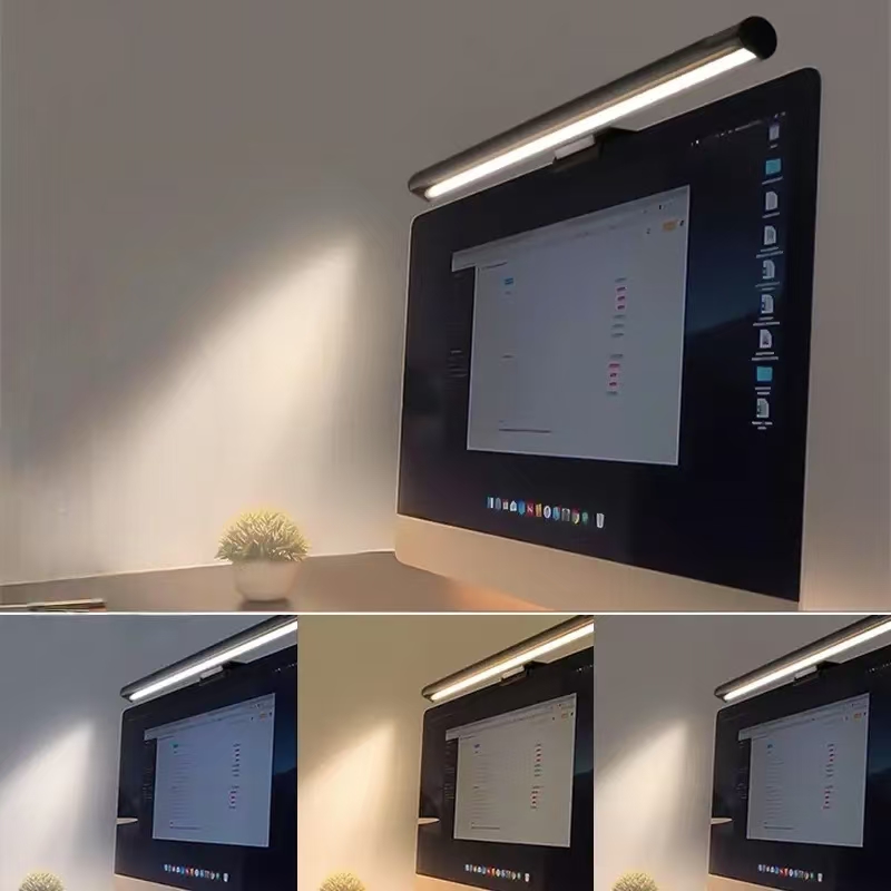 LEDモニターライトハンギングデスクランプ - 無段階調光、 - Monitor Light Bar のレビューと価格