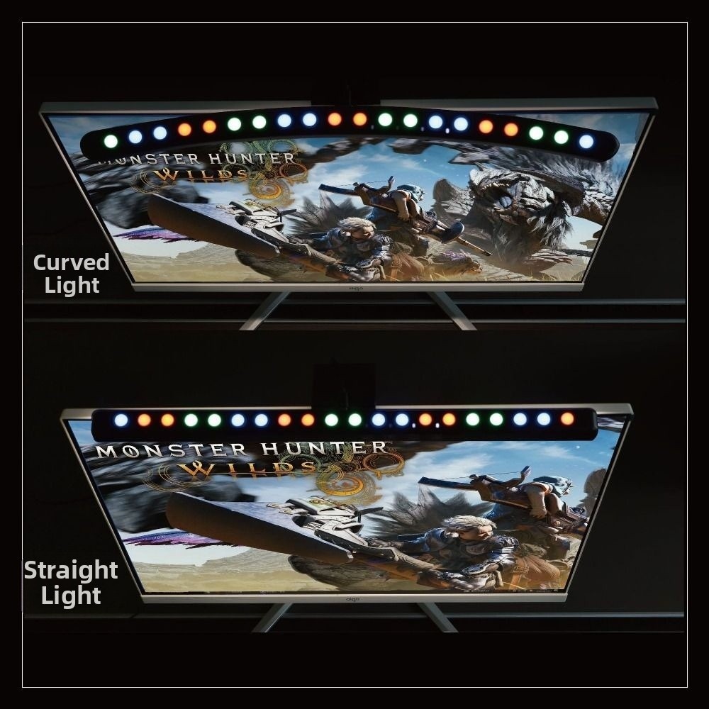 RGB雰囲気モニターライトバー タッチコントロール 音楽リズ - Monitor Light Bar のレビューと価格