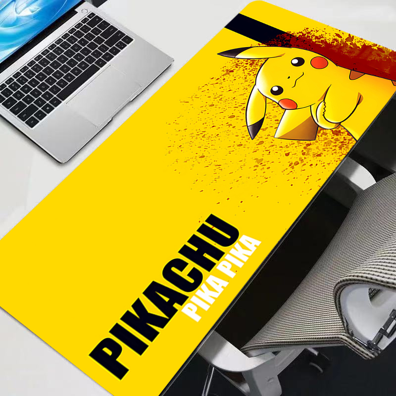 マウスパッド大 P-ピカチュウゴム PC コンピュータゲーム - Gaming Accessories For Gaming Room のレビューと価格