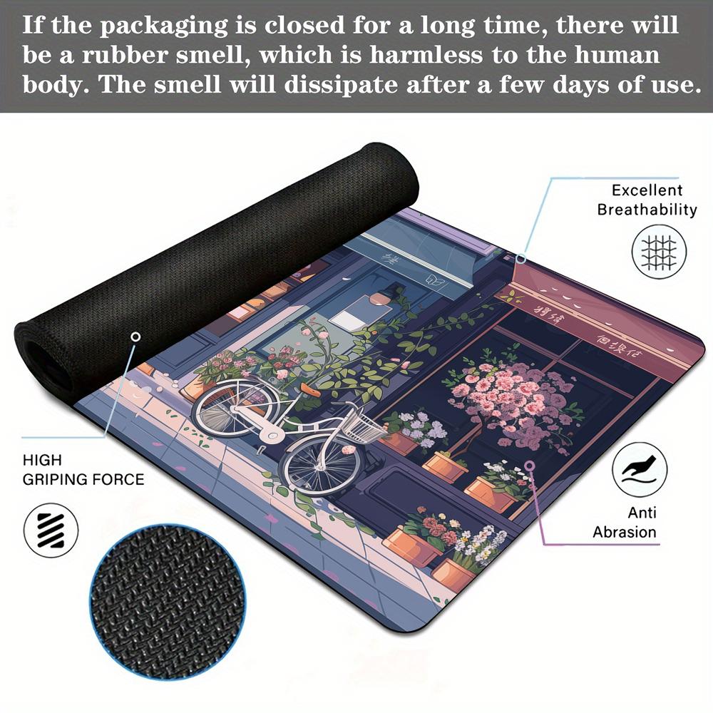 ロマンチックなデザートショップ大型マウスパッドデスクマットス - Gaming Accessories Shop のレビューと価格