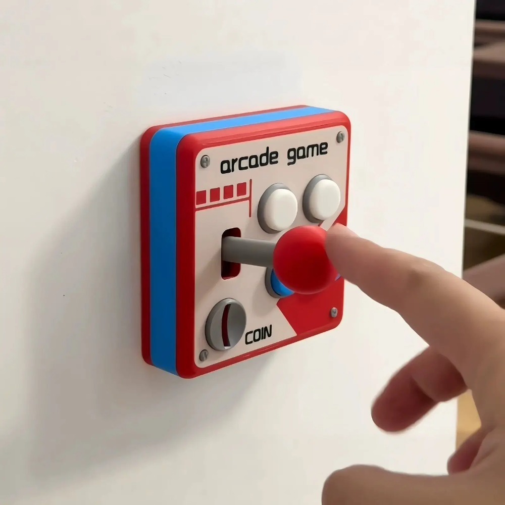 レトロアーケードジョイスティックスイッチプレートカバー、パン - Vintage Gaming Accessories のレビューと価格