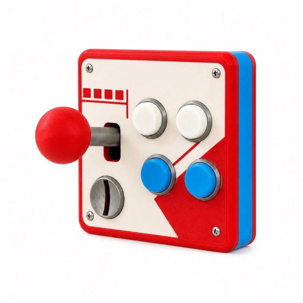 レトロアーケードジョイスティックスイッチプレートカバー、パン - Vintage Gaming Accessories のレビューと価格