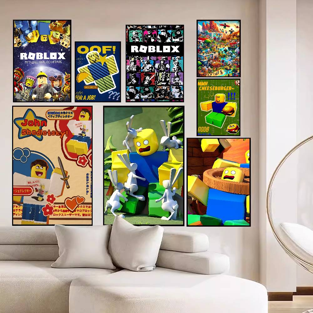 サンドボックスゲーム R-Roblox アニメポスター粘着ホ - Gaming Accessories Roblox のレビューと価格