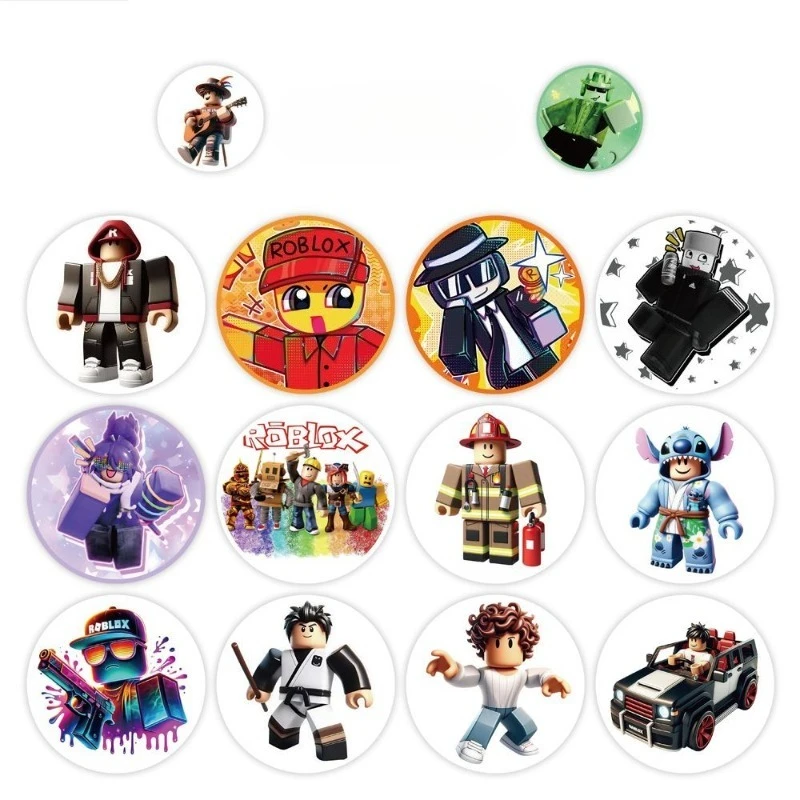 500枚/セット Roblox フィギュア アバター カーリ - Gaming Accessories Roblox のレビューと価格