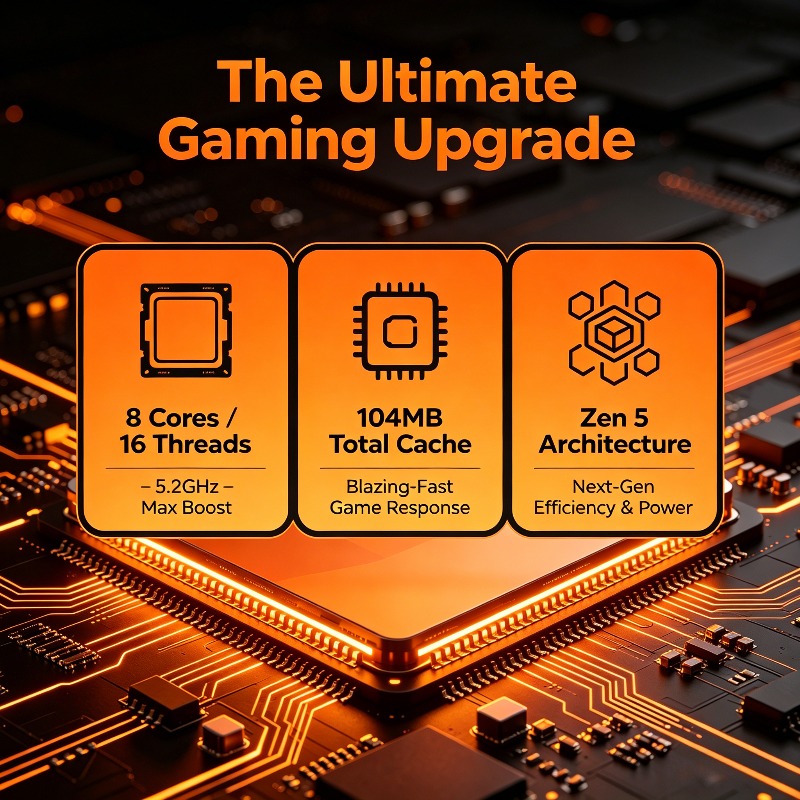 AMD Ryzen 7 9800X3D 8コア 16スレッド - Amd Cpu Ryzen 7 のレビューと価格