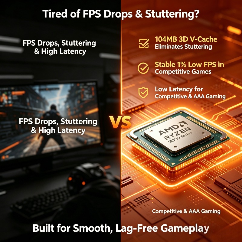 AMD Ryzen 7 9800X3D 8コア 16スレッド - Amd Cpu Ryzen 7 のレビューと価格