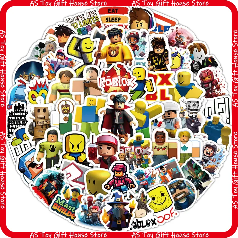 100枚入り ロブロックス ステッカー 漫画ゲーム 防水ビニ - Gaming Accessories Roblox のレビューと価格