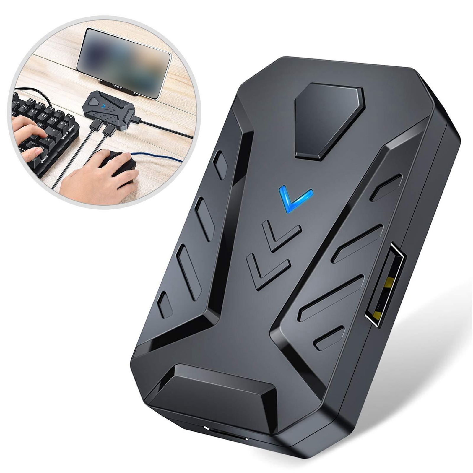 ゲーミングキーボードマウスコンバーターアダプター Andro - Gaming Accessories For Android のレビューと価格
