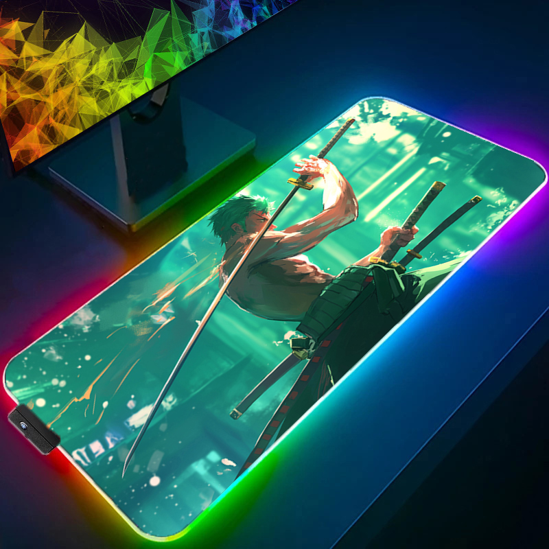 ワンピースゾロマウスパッド RGB ゲームアクセサリー Ga - Gaming Accessories For Gaming Room のレビューと価格