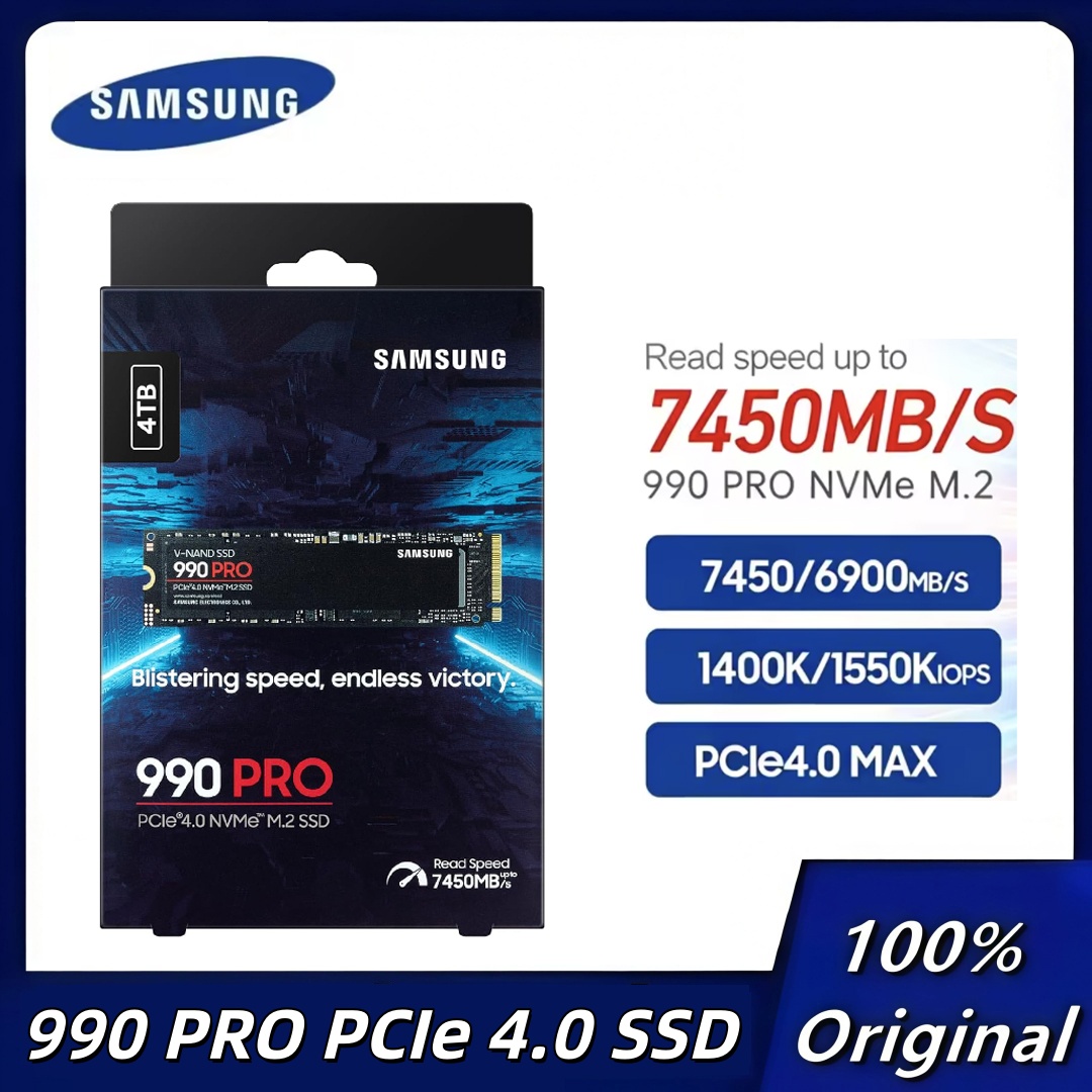 100% サムスン 990 PRO 1TB 2TB 4TB  - Samsung Ssd 990 Pro のレビューと価格