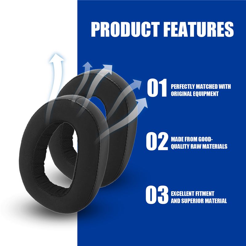 B68A イヤーパッド クッション ヘッドホン 交換部品 ア - Gaming Headphone Accessories のレビューと価格