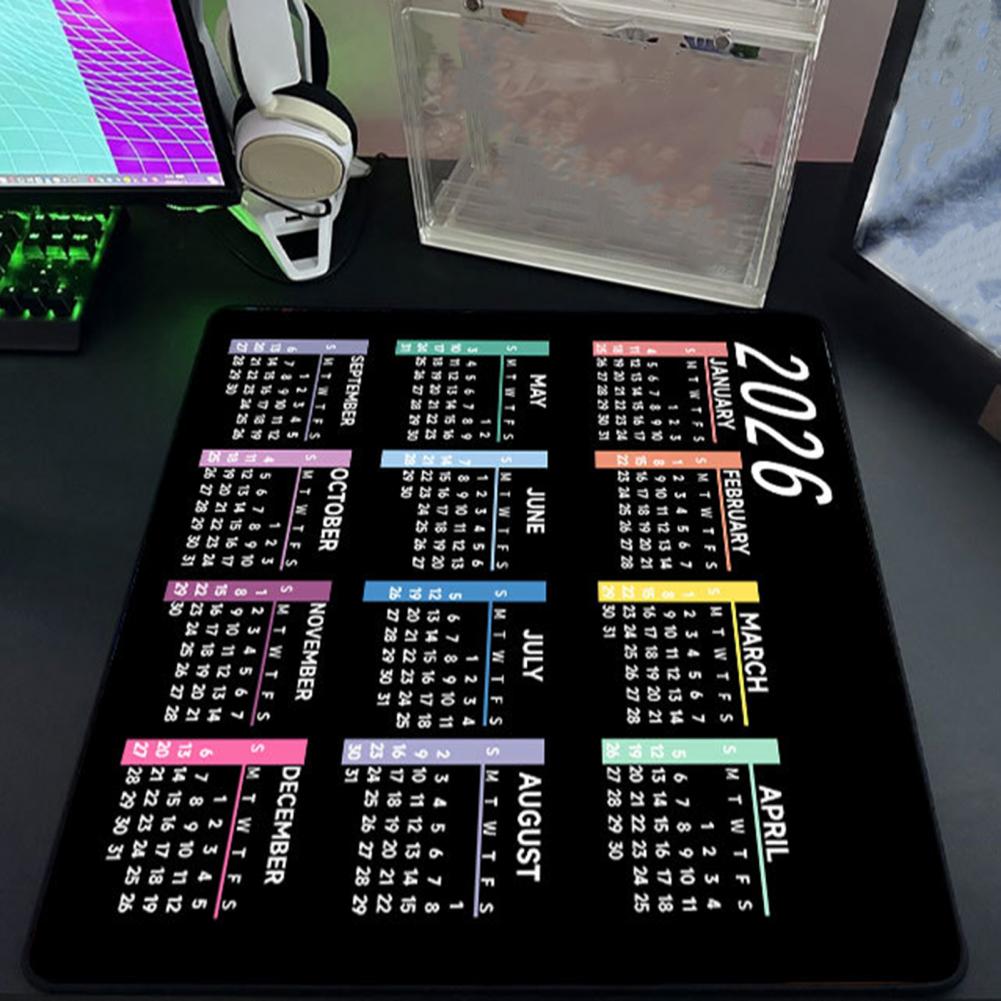 2026 カレンダー マウスパッド 防水 ホーム オフィス  - Gaming Office Accessories のレビューと価格