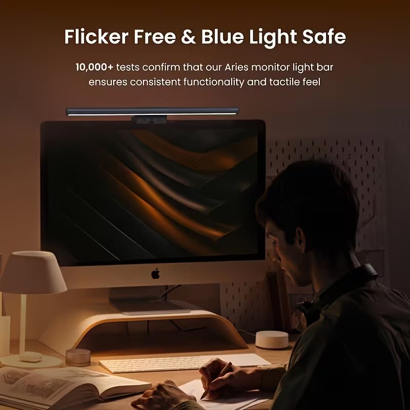 USB給電式調光モニターライトバー、タッチコントロール式アイ - Monitor Light Bar のレビューと価格