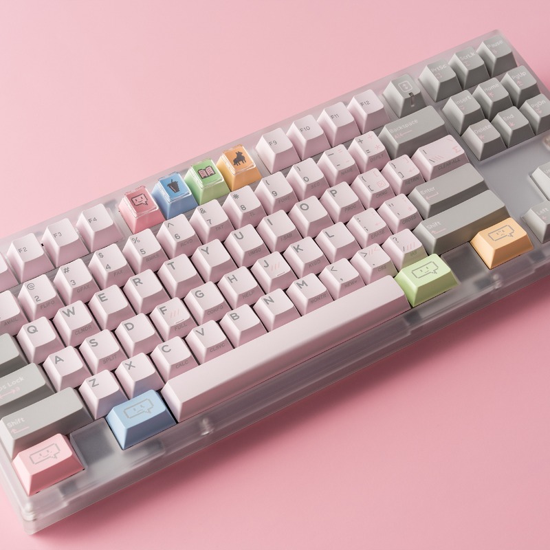 シャイピンクヴィンテージテーマキーキャップセットカスタマイズ - Vintage Gaming Accessories のレビューと価格