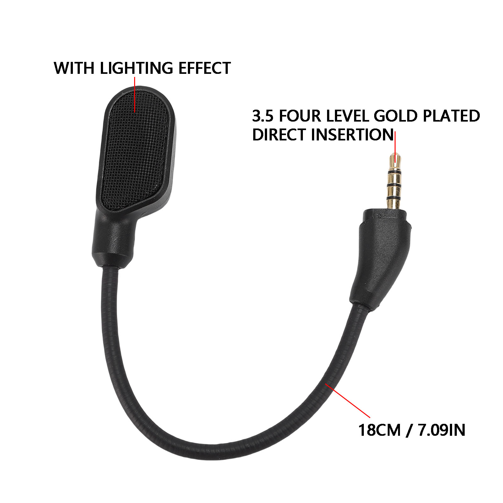 ゲーミングヘッドフォンマイクマイク交換用 HyperX Cl - Gaming Headphone Accessories のレビューと価格