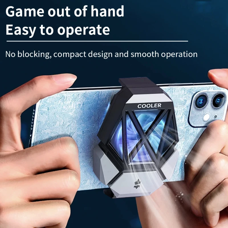 DY08 携帯電話冷却ファンラジエーター IOS Andro - Gaming Accessories For Android のレビューと価格