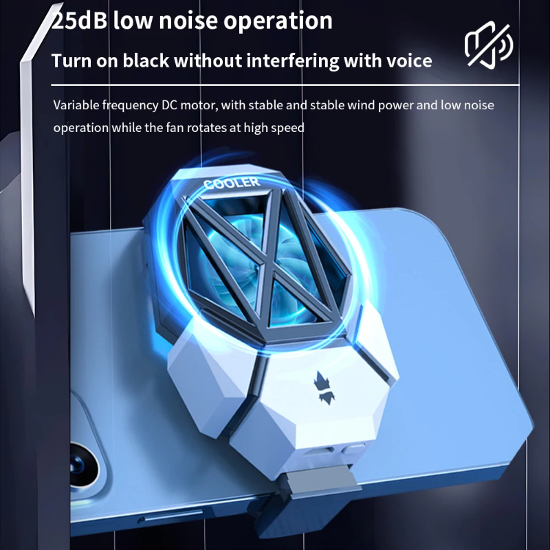 DY08 携帯電話冷却ファンラジエーター IOS Andro - Gaming Accessories For Android のレビューと価格