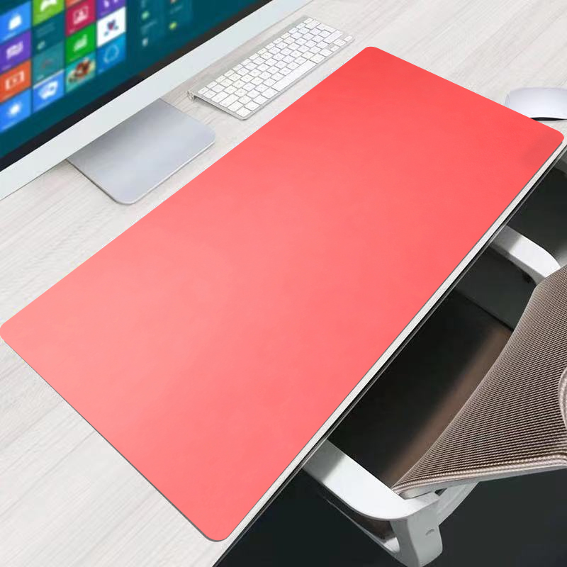赤いマウスパッドオフィス拡張デスクマット 90 × 40 セ - Gaming Office Accessories のレビューと価格
