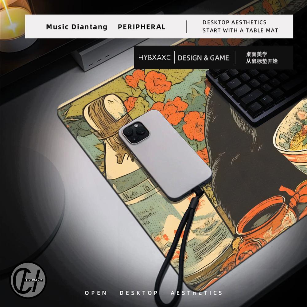 HYBXAXC 黒猫はラーメンを食べるのが大好きショップマウ - Gaming Accessories Shop のレビューと価格