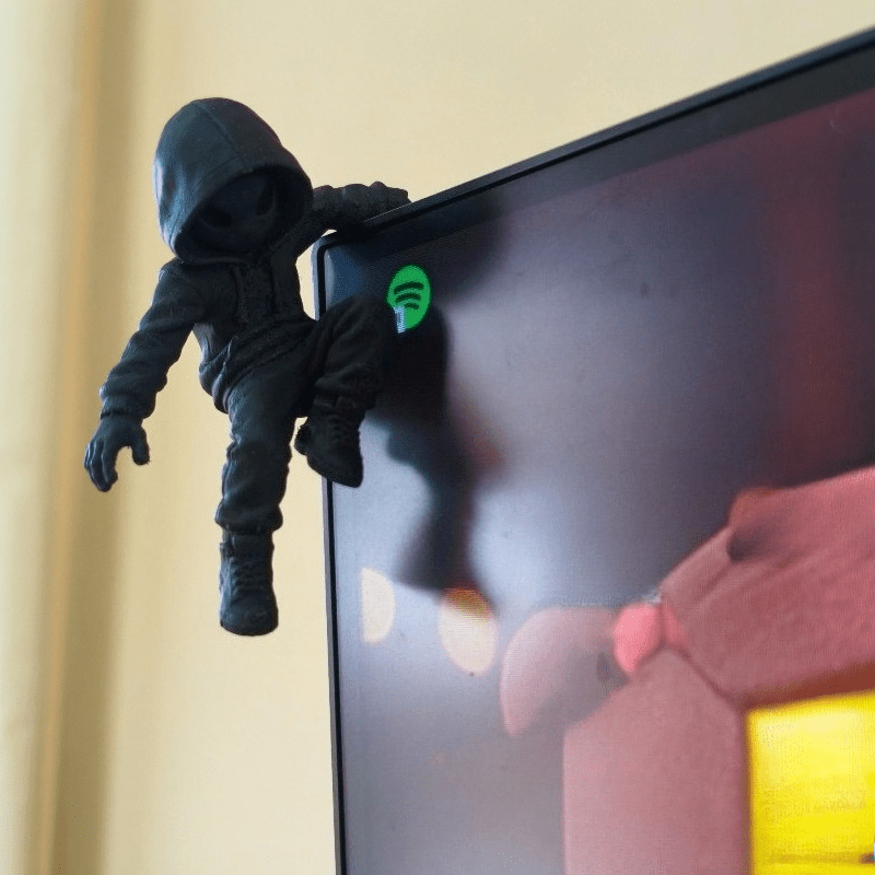 クライムフーディーエイリアンミニスタチュー3Dプリントクライ - Vintage Gaming Accessories のレビューと価格