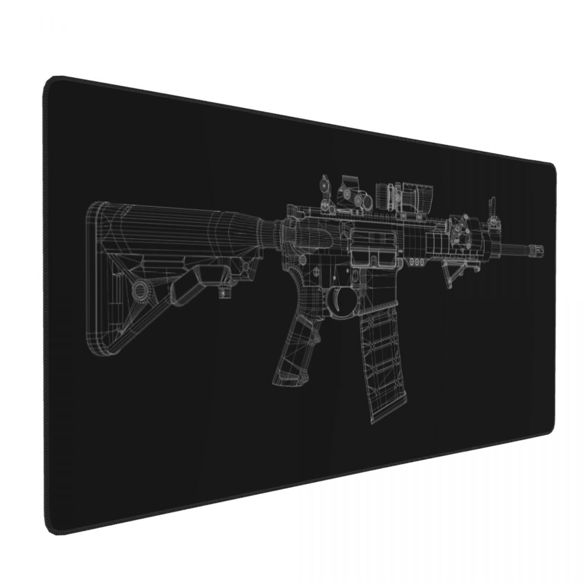 大型マウスパッドガン機械美学図面ゲーマーラップトップマットキ - Gaming Accessories Drawing のレビューと価格