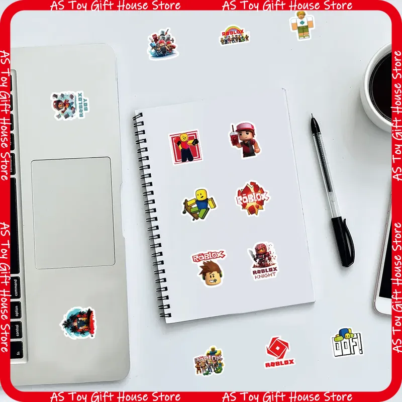 ギフトハウス Roblox 100枚入り 防水ビニール漫画ゲ - Gaming Accessories Roblox のレビューと価格